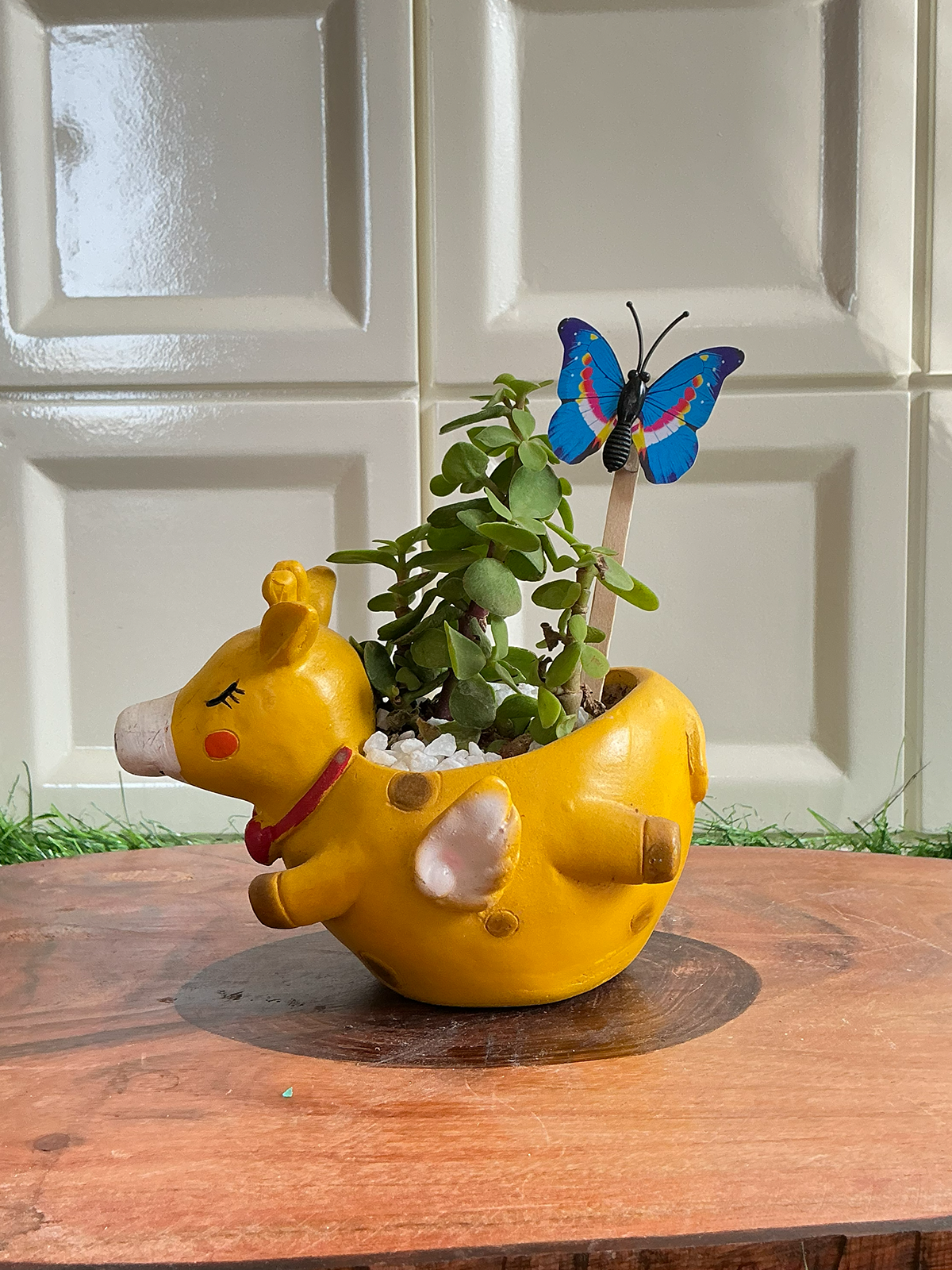 Flying Horse Resin Planter