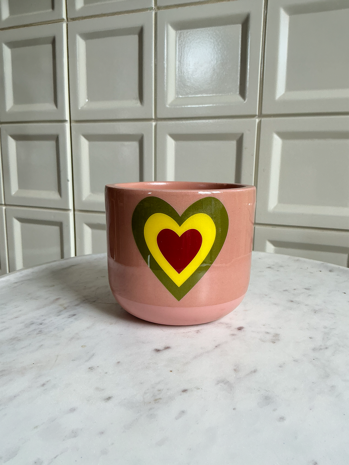 Heart Blush Planter